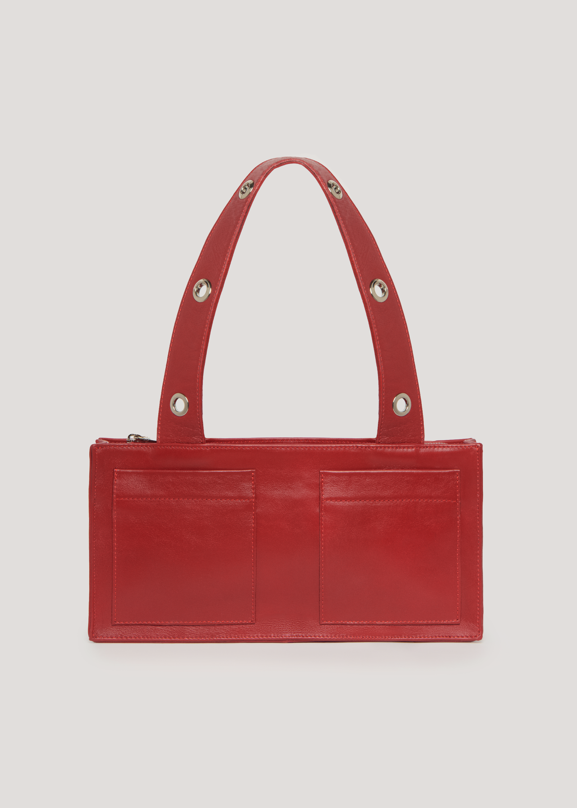 Mini Muse Bag in Nappa Leather - Red