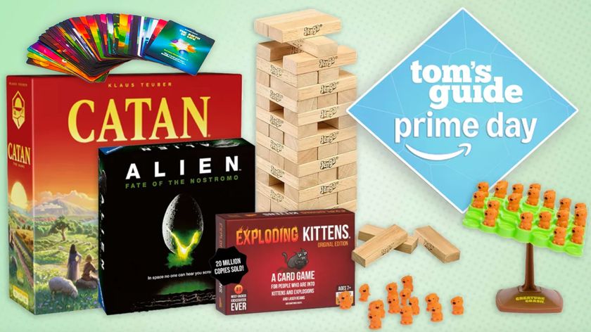 A selection of board and card games