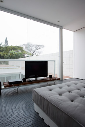A small TV room