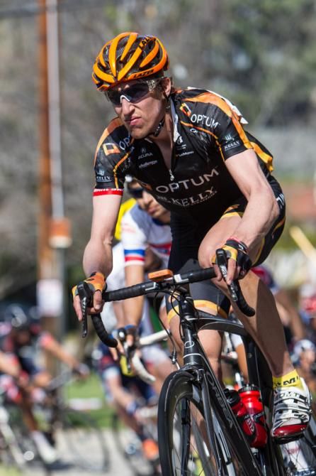Tom Zirbel (Optum p/b Kelly Benefit Strategies) worked hard this week to help the team try to keep the yellow jersey.