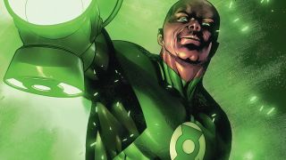 DC Comics artwork of Green Lantern Abin Sur
