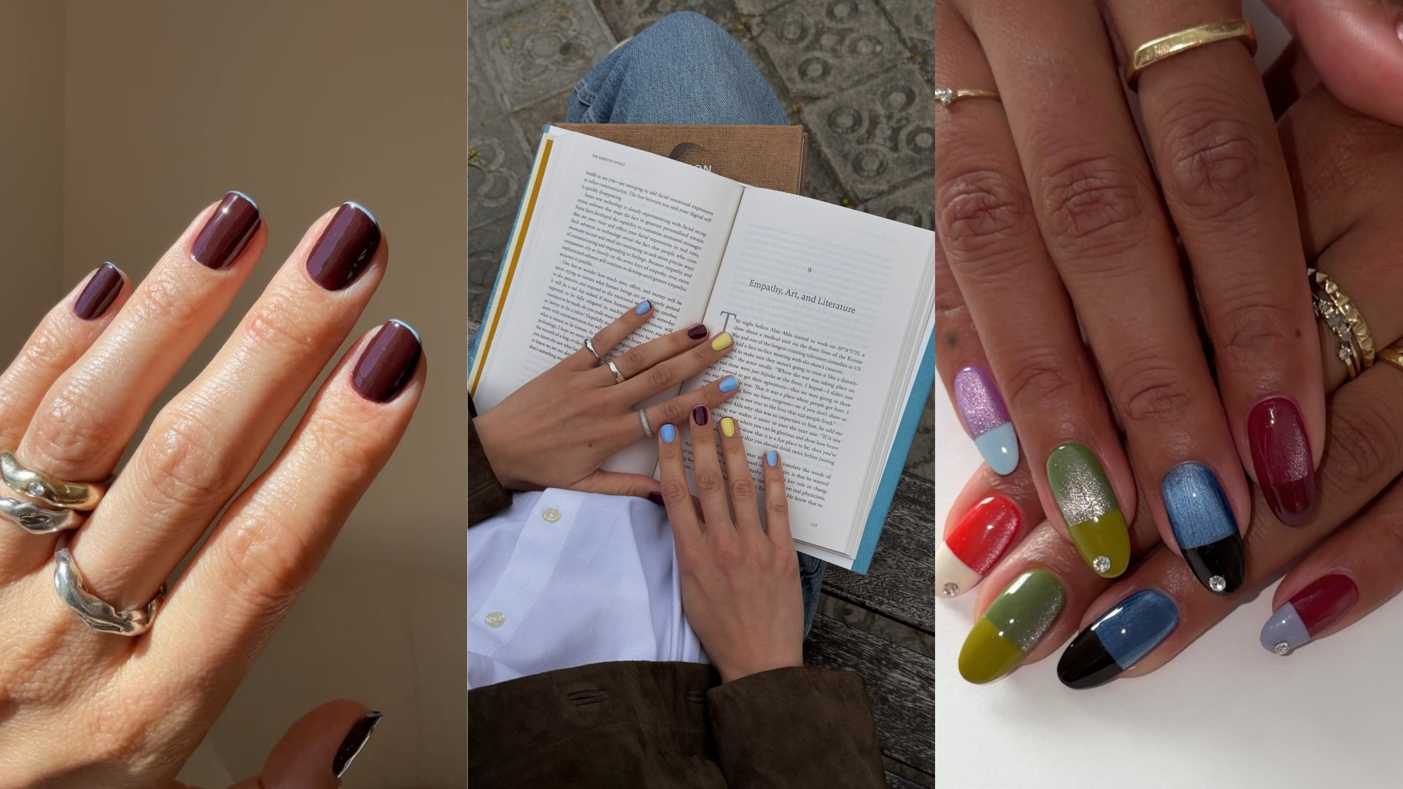 Wenn Sie French Nails satt haben, sollten Sie sich ...