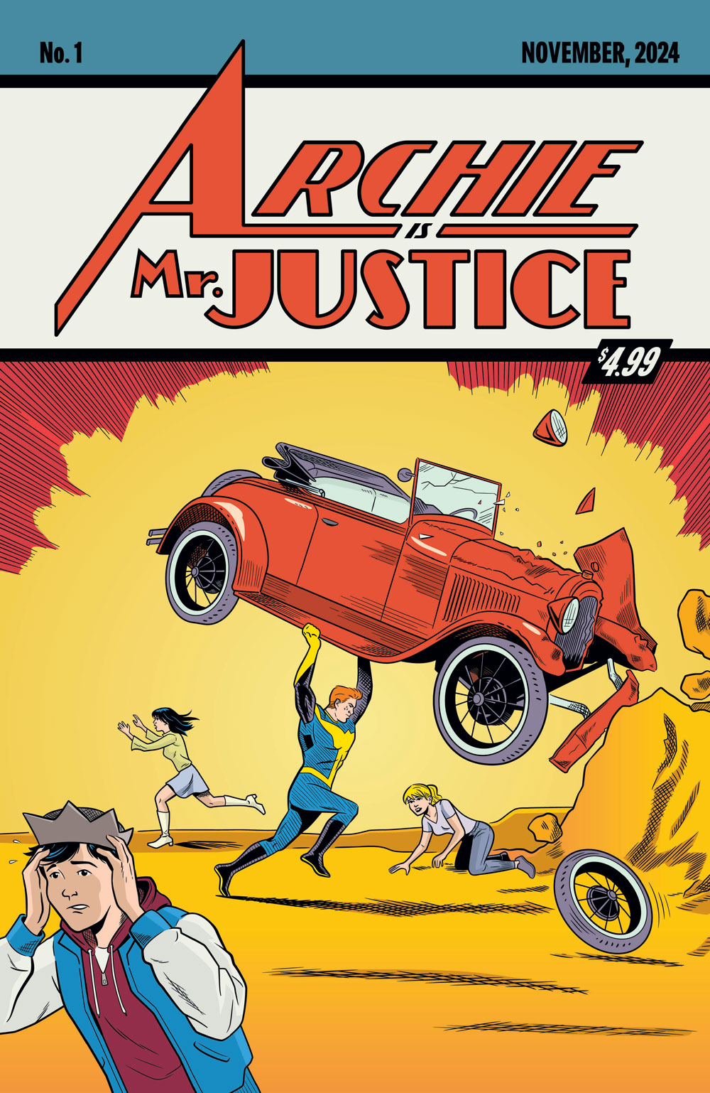 Covers for Archie is Mr Justice #1.