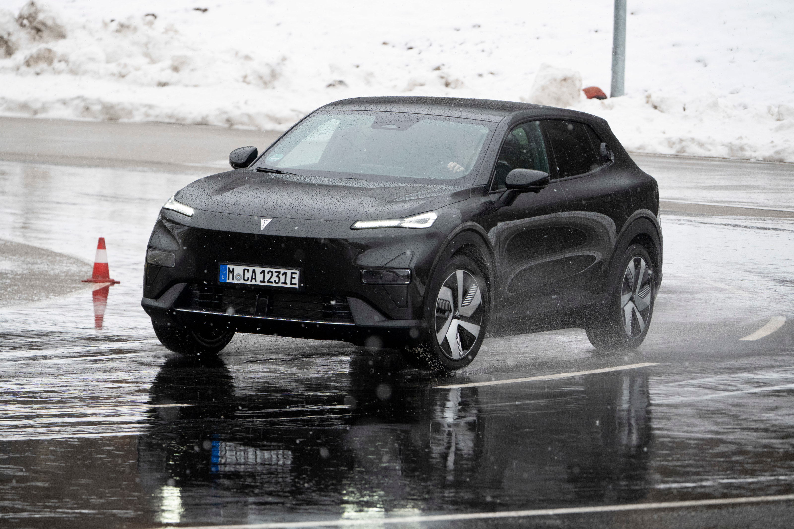 The author tries to avoid becoming one with the cone