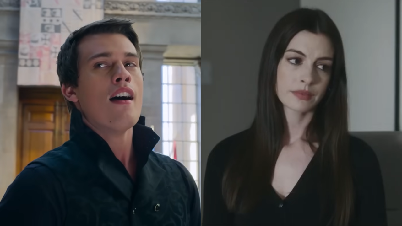 Anne Hathaway and Nicholas Galitzine, who will star in The Idea of You.