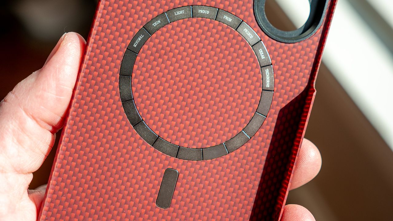 The MagSafe ring inside Samsung Galaxy S26 cases from Thinborne
