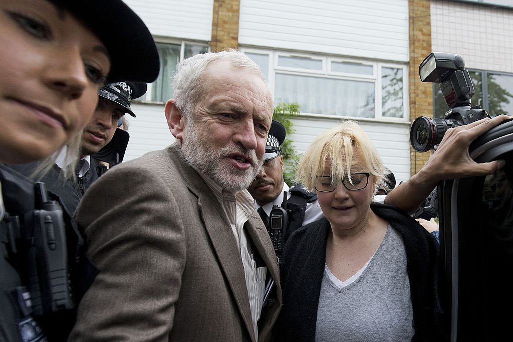 British Labour leader Jeremy Corbyn is in trouble with his fellow Labour MPs