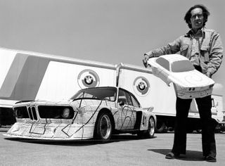 Frank Stella with BMW Art Car #2, BMW 3.0 CSL, 1976