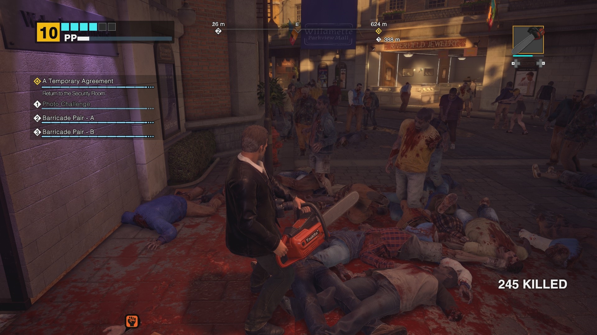 Dead Rising Deluxe Remaster chainsaw