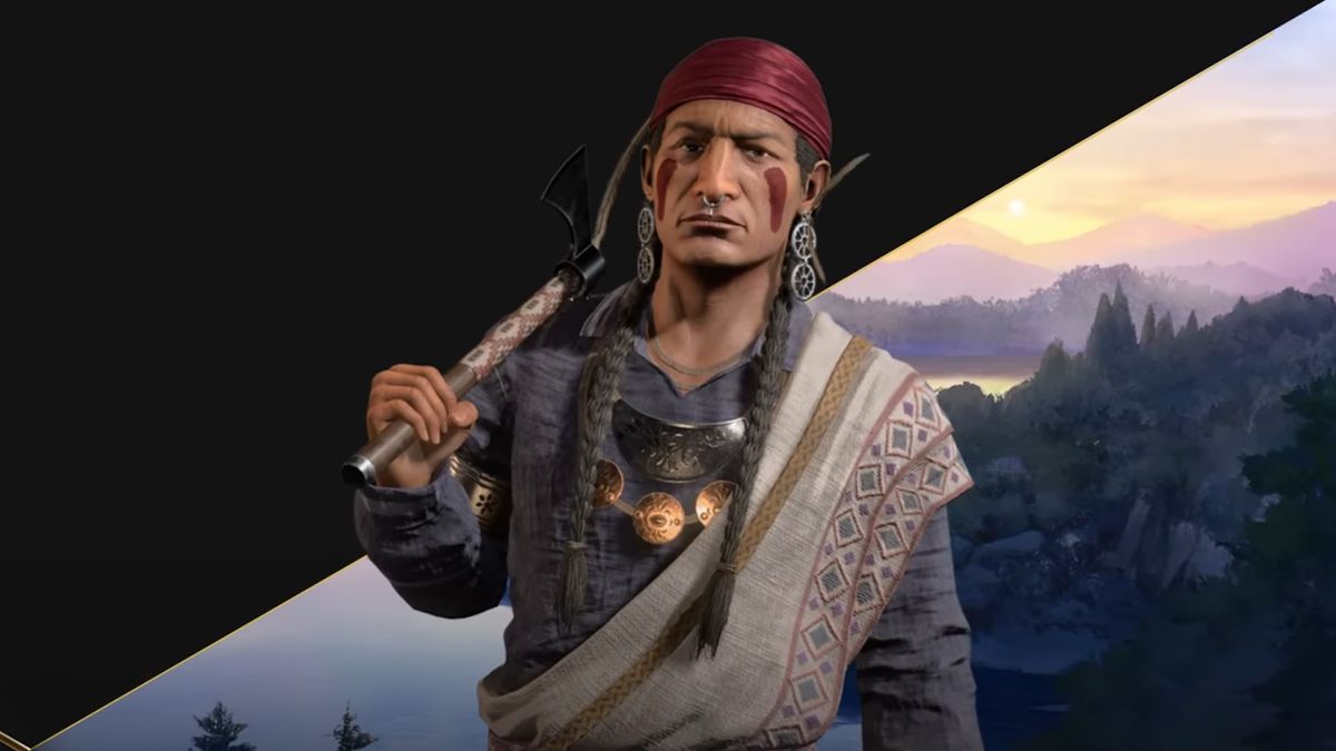 Image of Tecumseh in Civilization 7