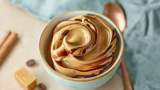 Coffee creamer ice cream