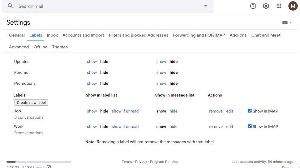 How to create folders in Gmail Laptop Mag