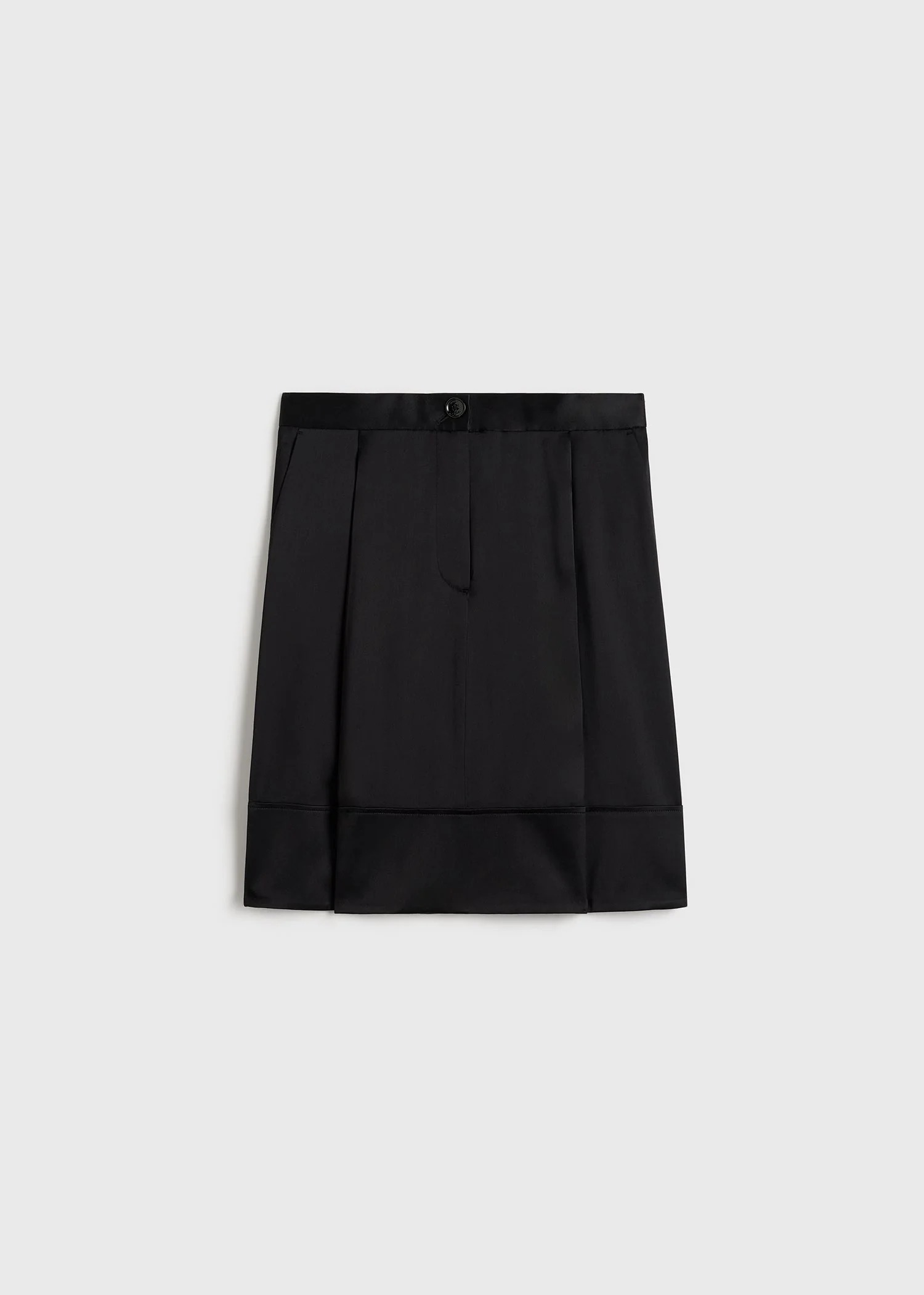 Soft Tuxedo Skirt Black - 30
