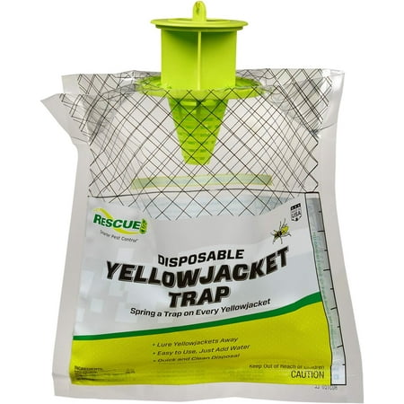 Rescue! Yellow Jacket Disposable Trap, 1 Unit, East of Rockies Mix