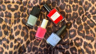 an image of some of the summer nail colors we tested