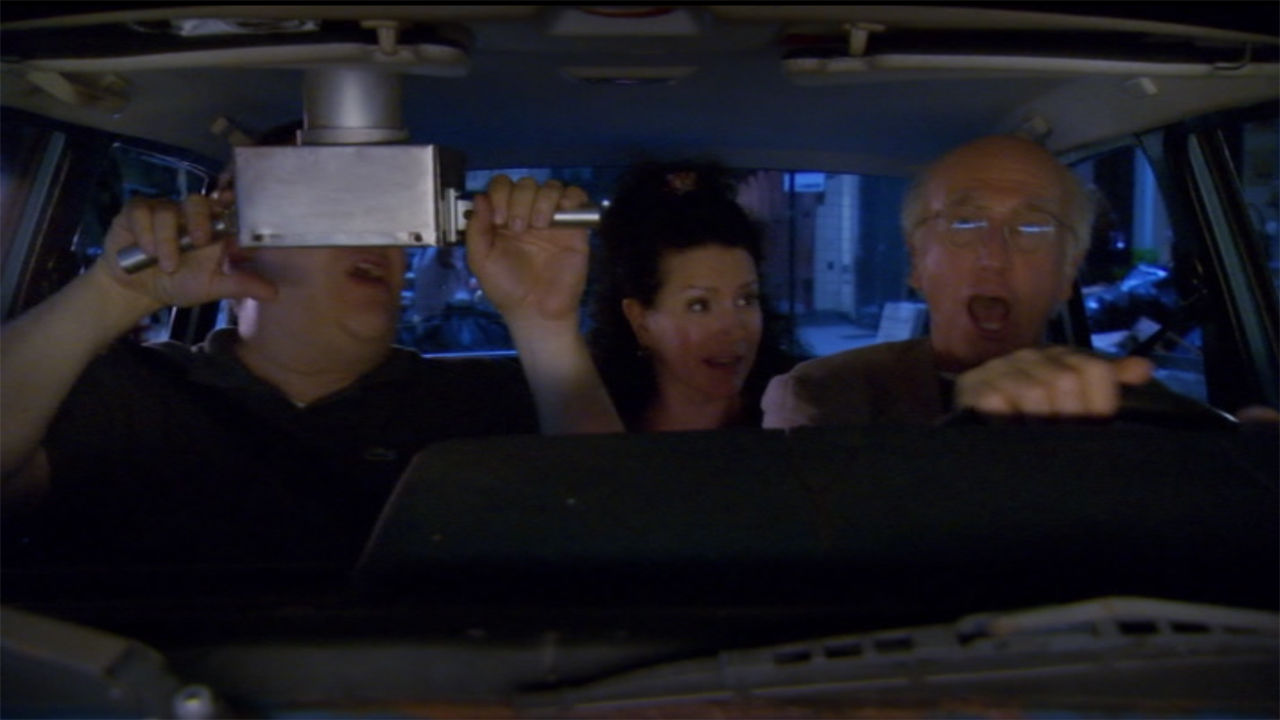 Car Periscope on Curb Your Enthusiasm