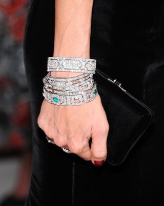 Amal Clooney's bracelets and manicure for the Albies