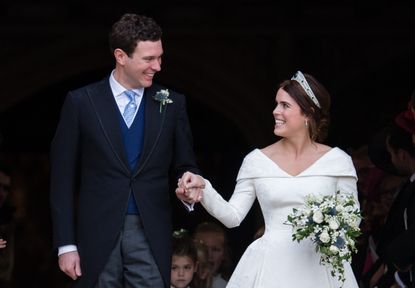 Princess Eugenie and Jack Brooksbank when they lived in Ivy Cottage in Kensington Palace.