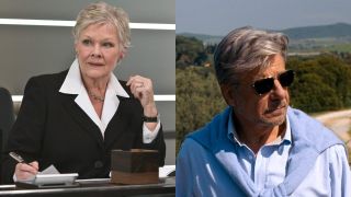 Judi Dench and Giancarlo Giannini in Quantum of Solace, side by side.