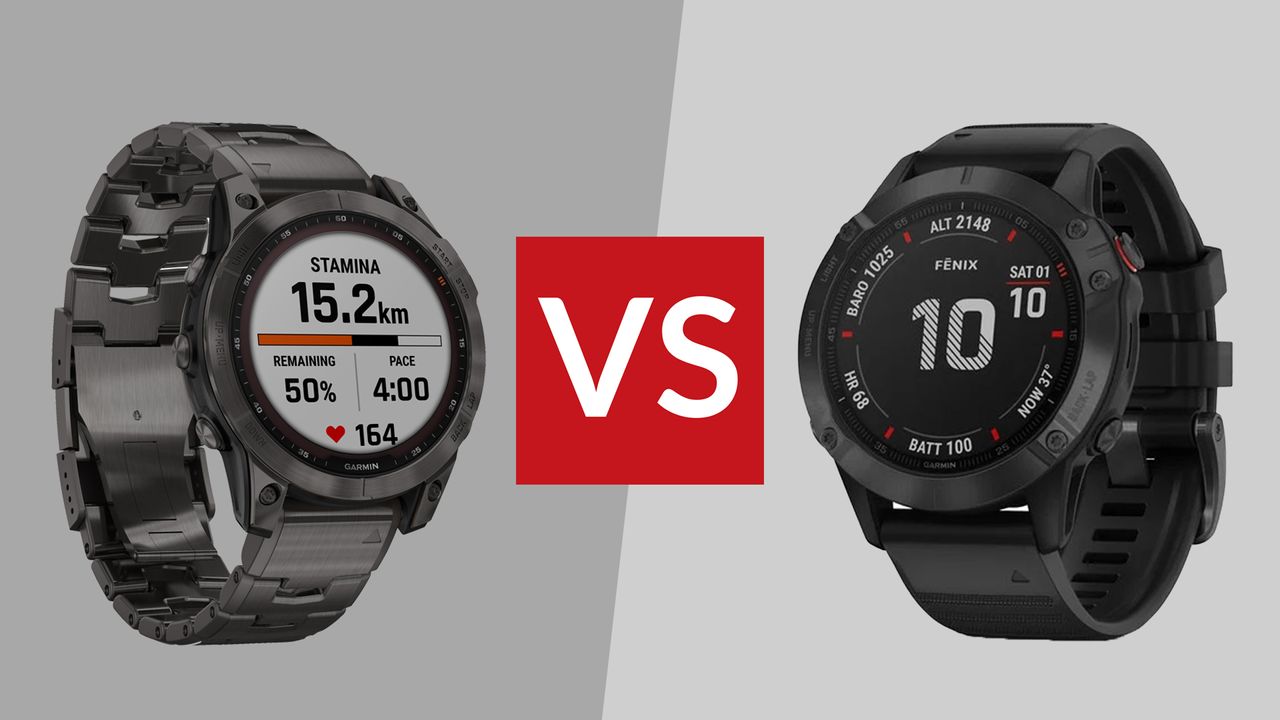 Garmin Fenix 7 vs Fenix 6