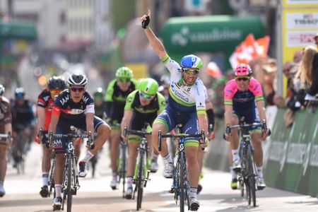 Michael Albasini (Orica-GreenEdge) was a clear winner.