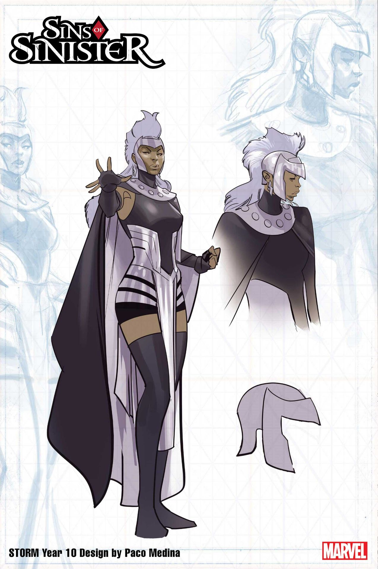 Sins of Sinister character designs