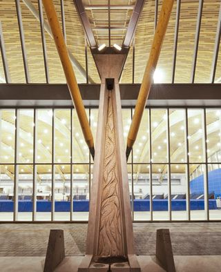 Exterior of Richmond Olympic Oval by Cannon Design