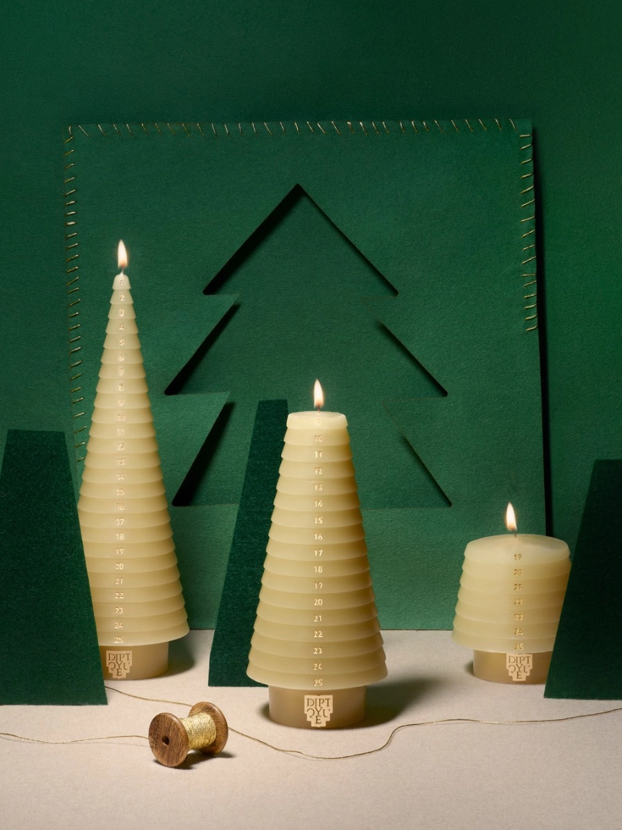 Sapin Advent Taper Candle