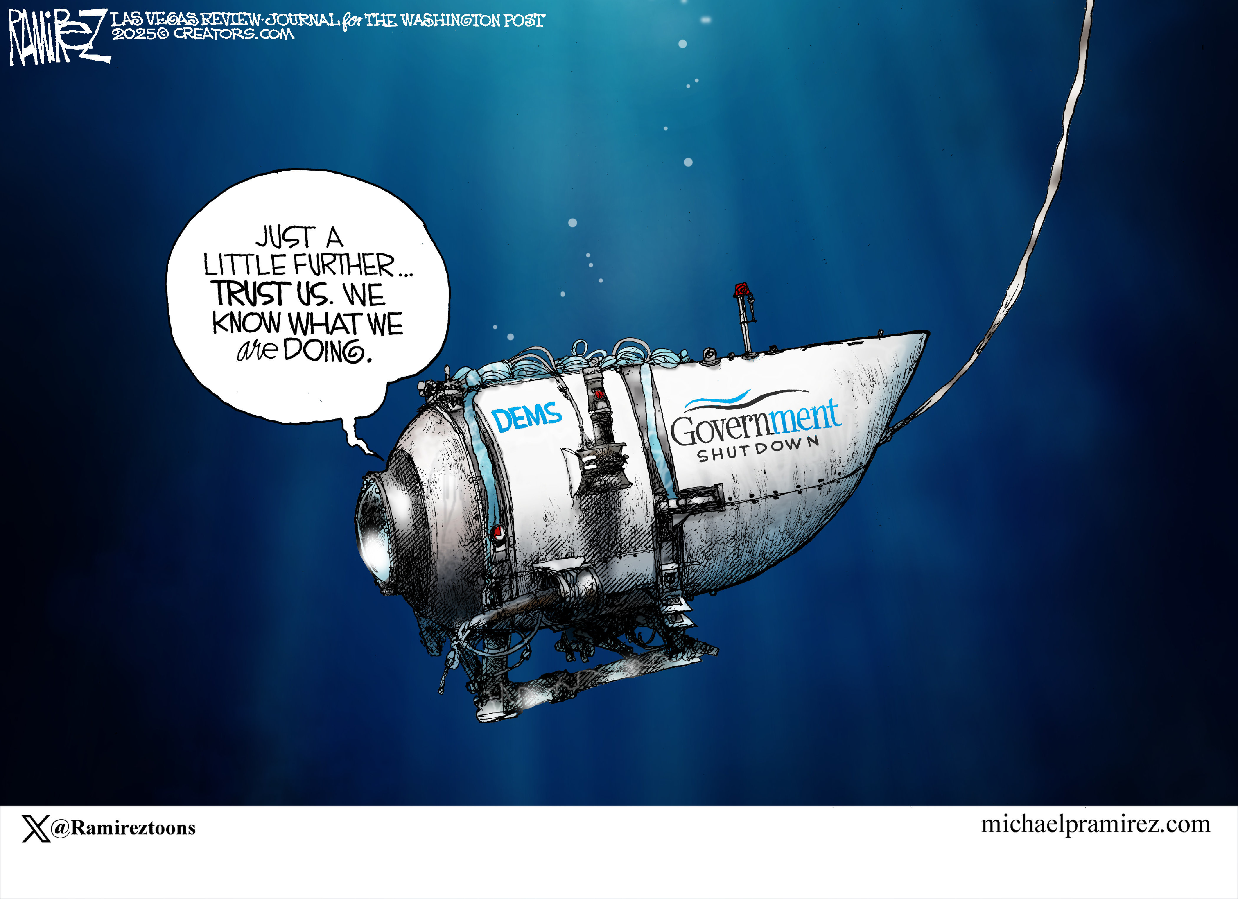 Political cartoon