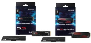 Samsung 990 Pro Series PCIe 4.0 SSDs