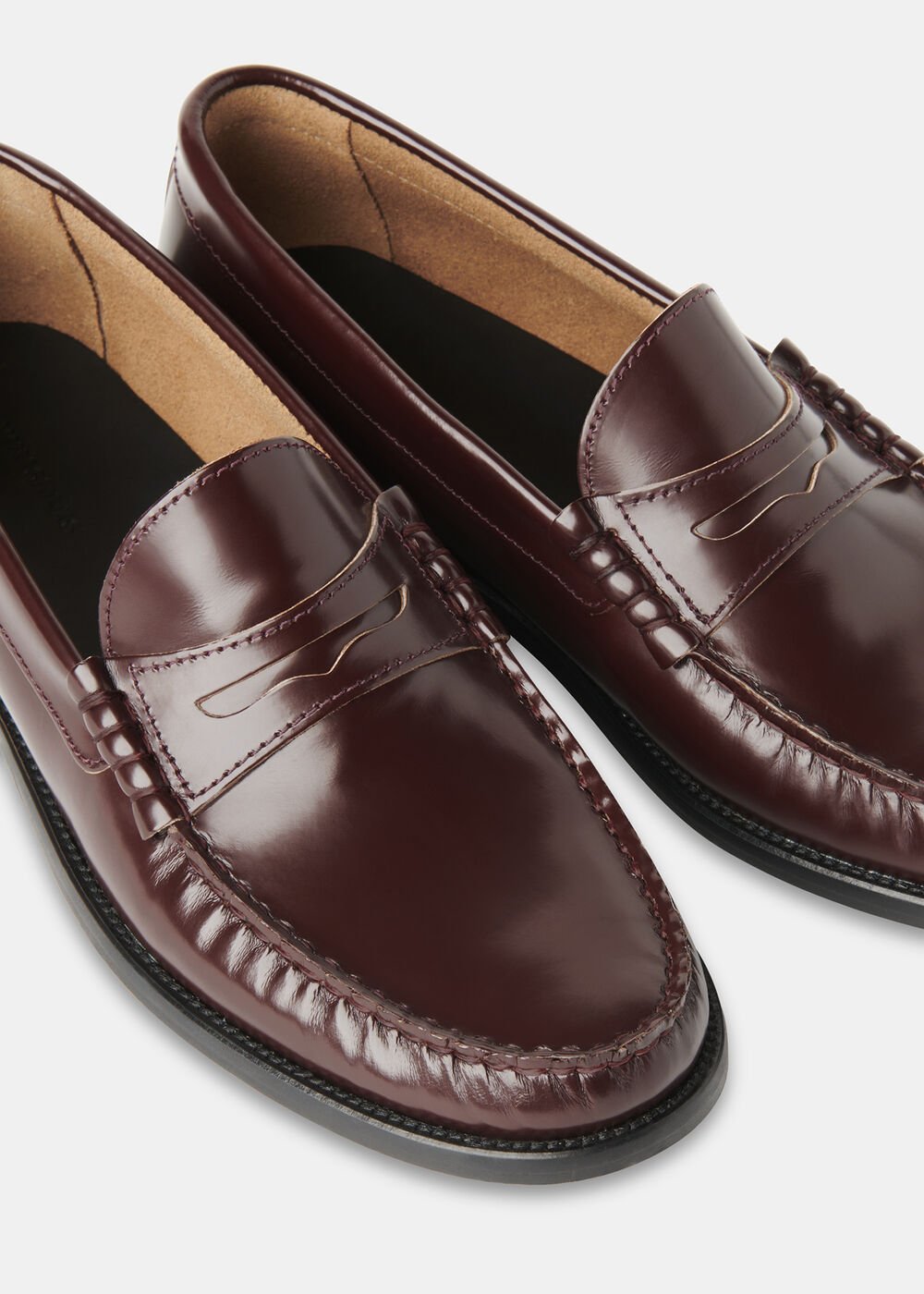 Burgundy Manny Slim Loafer