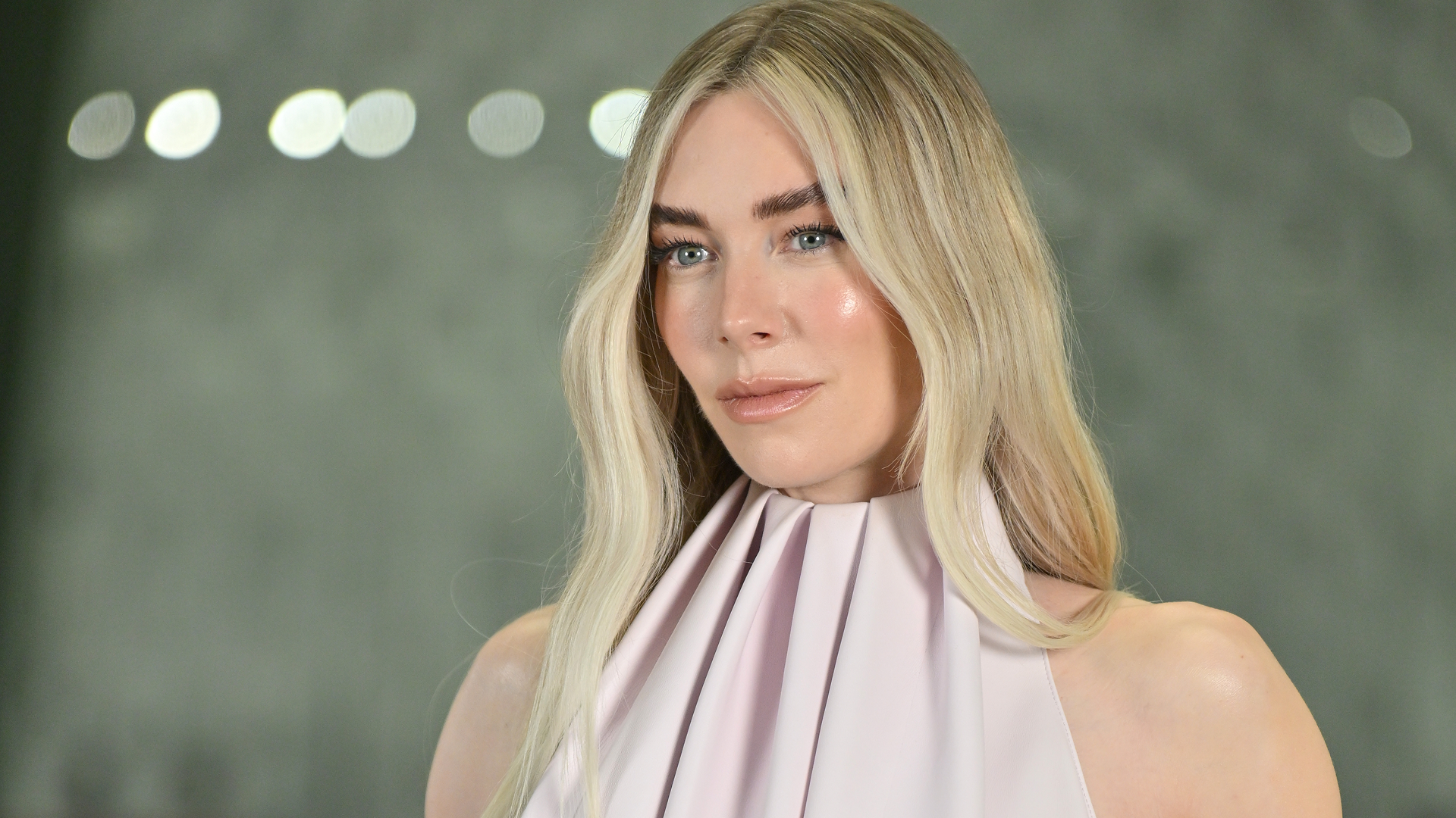 Vanessa Kirby styled the barrel jean trend with Converse Chuck Taylor sneakers