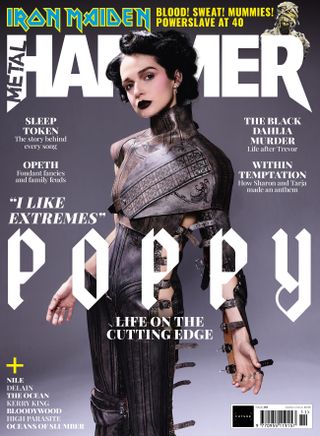 Poppy on the cover of Metal Hammer