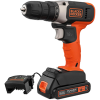 Black + Decker 18V Cordless Drill