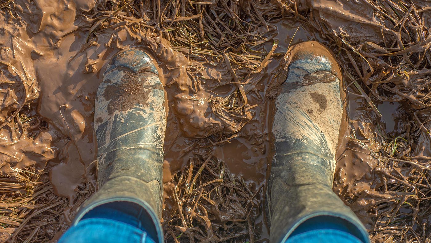 How to clean wellies