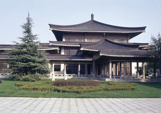 Exterior of the Shaanxi History Museum in Xi’an by Zhang Jinqiu