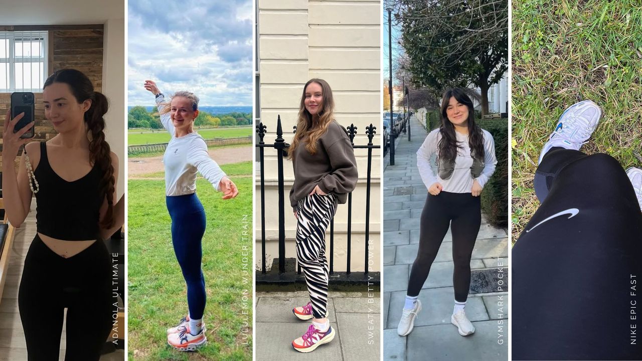 Best workout leggings with pockets, tested by the Marie Claire UK team