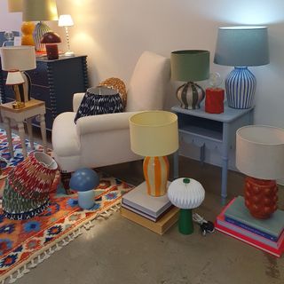 John Lewis lighting collection at the spring/summer 2024 preview
