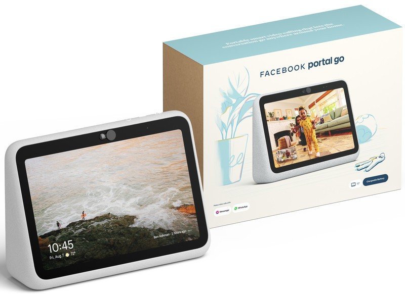 Facebook Portal Go Packaging Render
