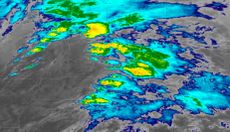  high resolution infrared imagery of the severe weather outbreak was taken around noon on March 2, 2012