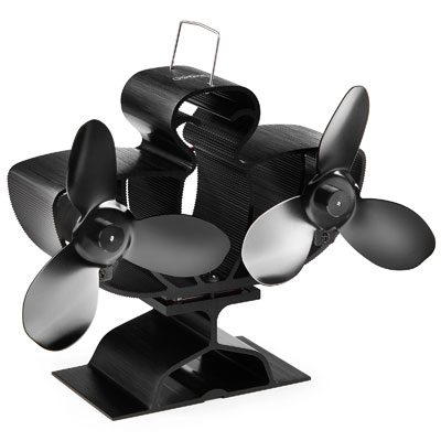 VonHaus stove fan with twin fans