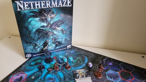 Warhammer Underworlds: Nethermaze box and board