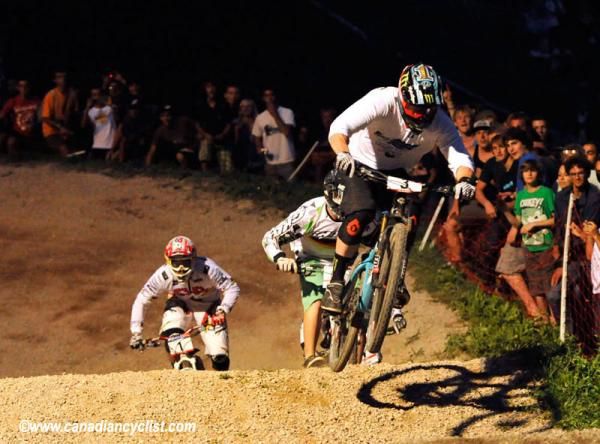 Jared Graves leading the Big Final.. then it all went sideways