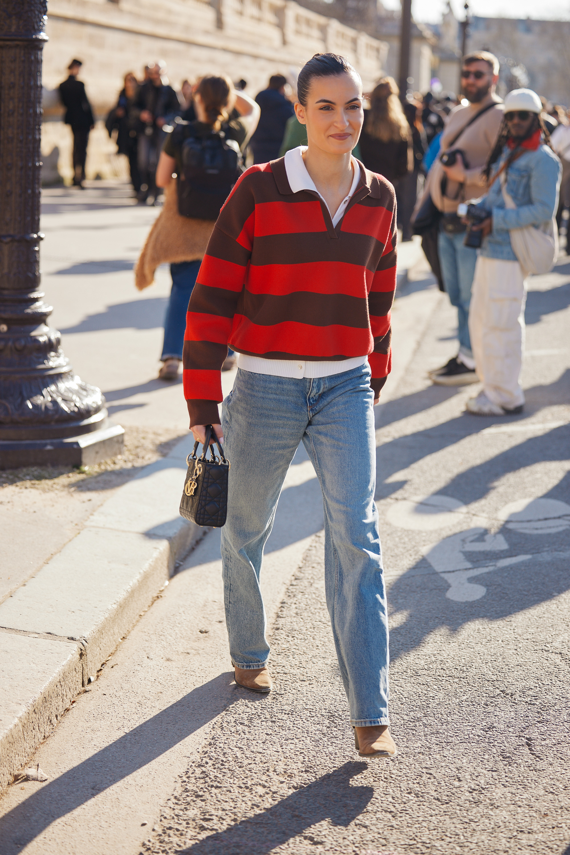 Paris Fashion Week street style outfit.