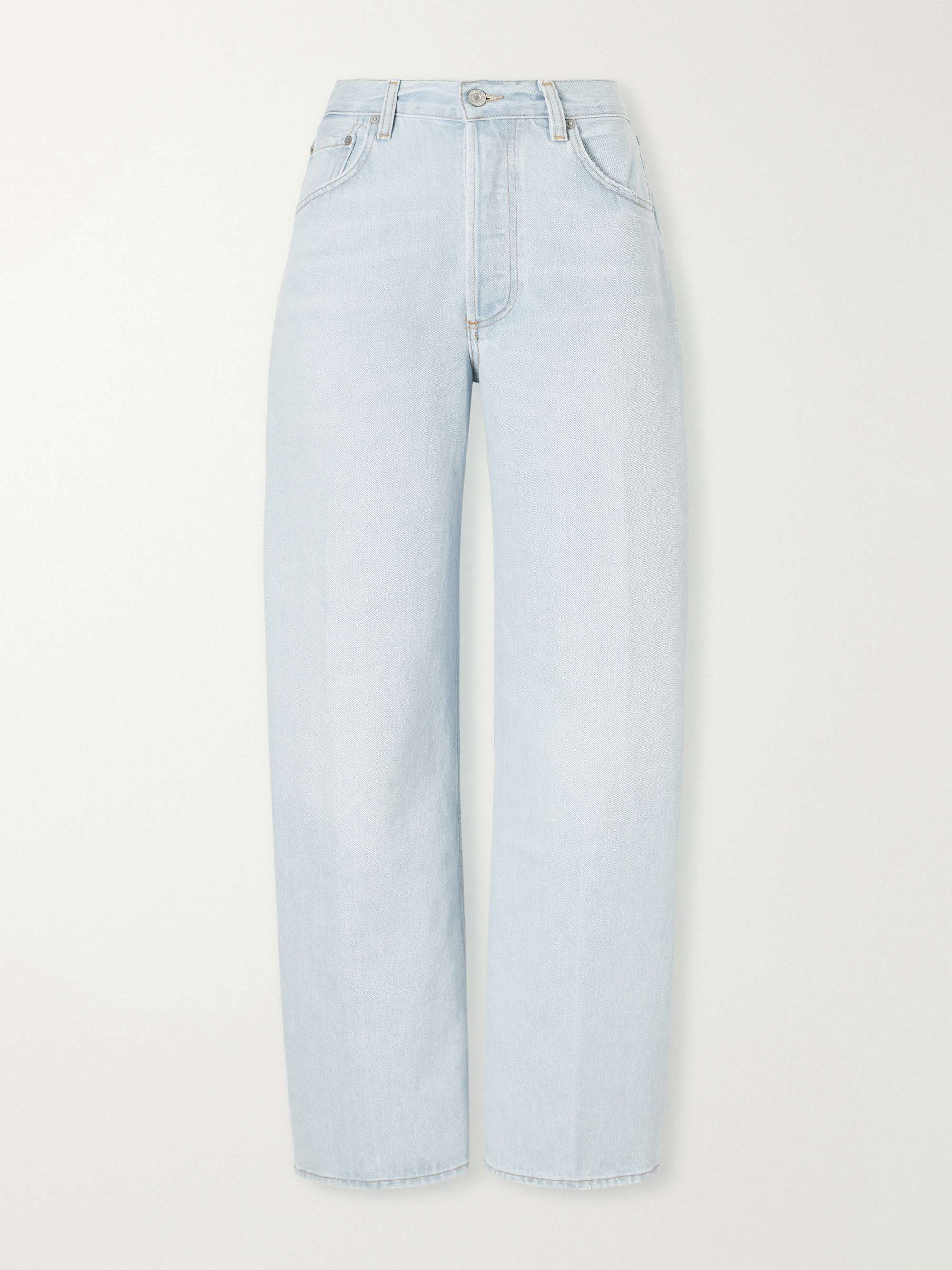 Ayla Baggy Mid-Rise Wide-Leg Jeans