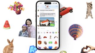 Stickers in Apple's iOS 17 software