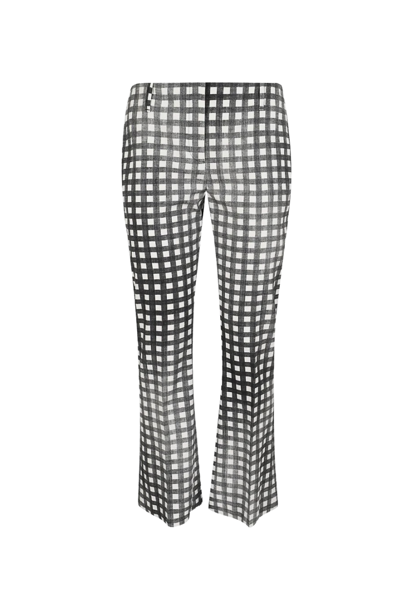 Ermanno Scervino , Gingham-Check Trousers