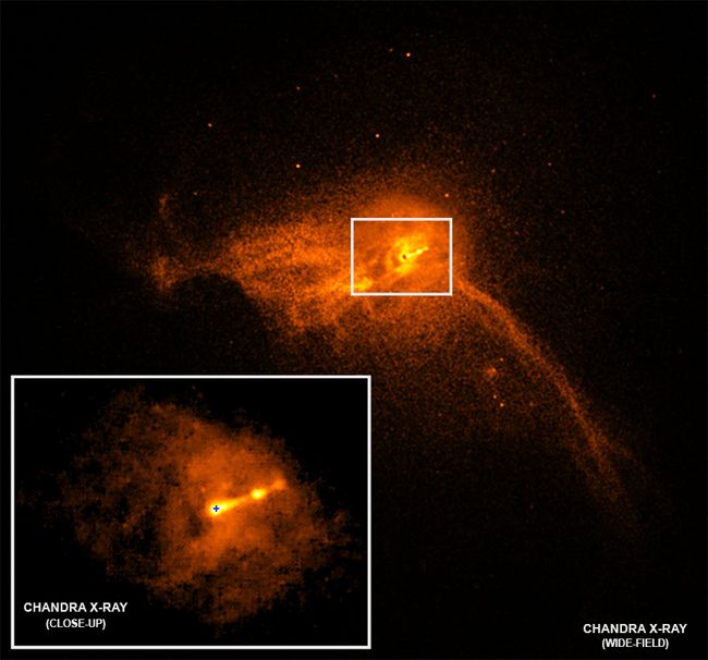 See the X-ray Neighborhood of the First-Ever Black Hole Photo in This Space Telescope View