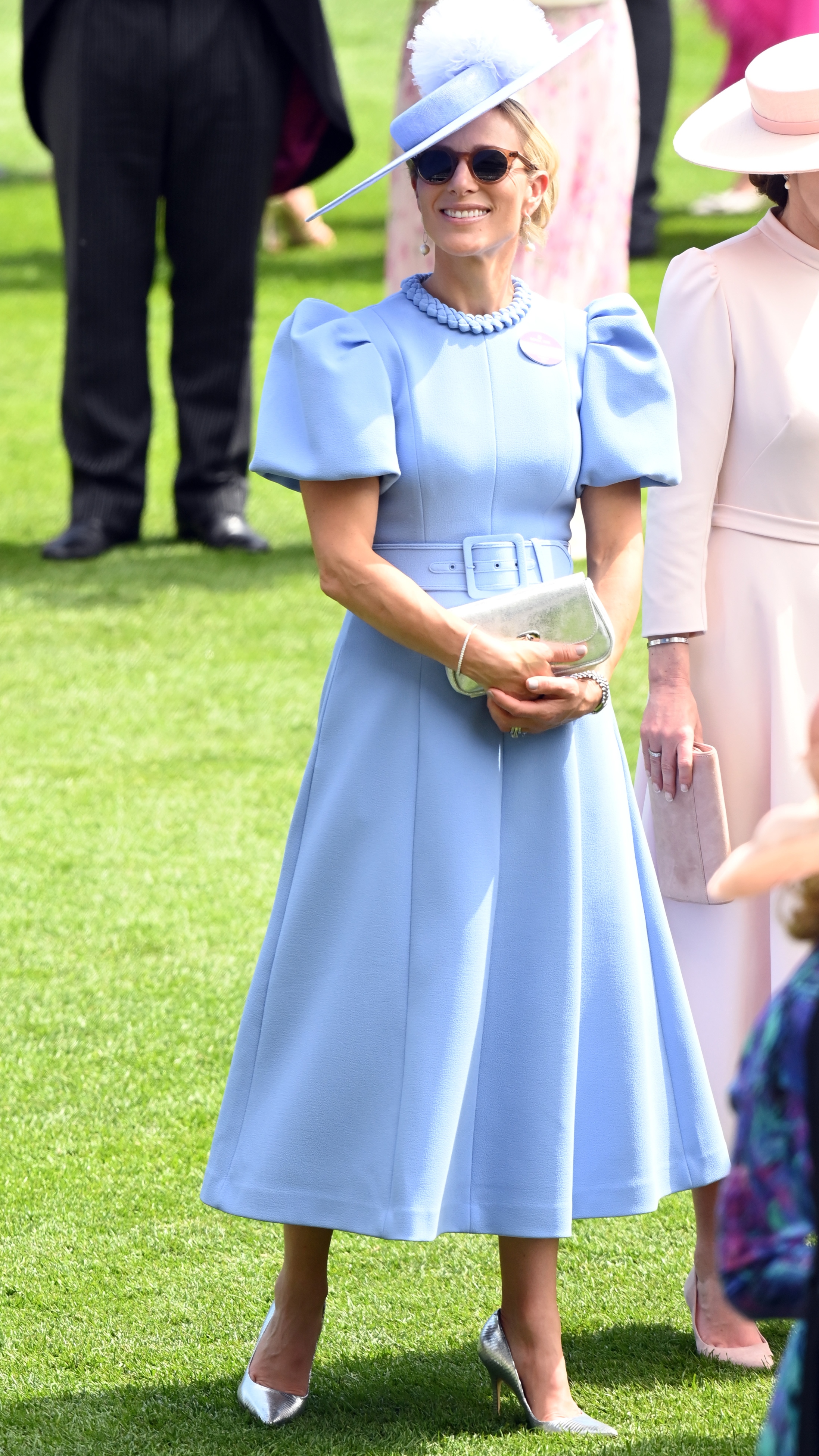 Zara Tindall smiles at Royal Ascot 2024