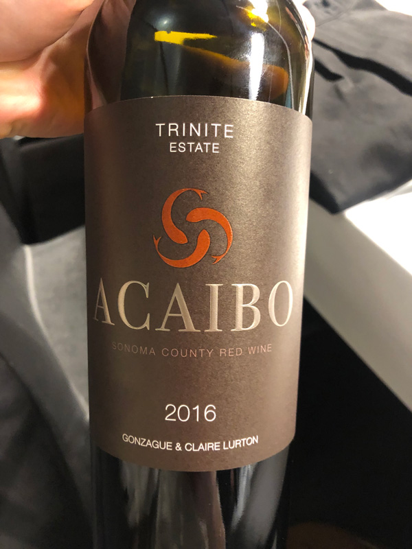 Acaibo, Sonoma County, California 2016